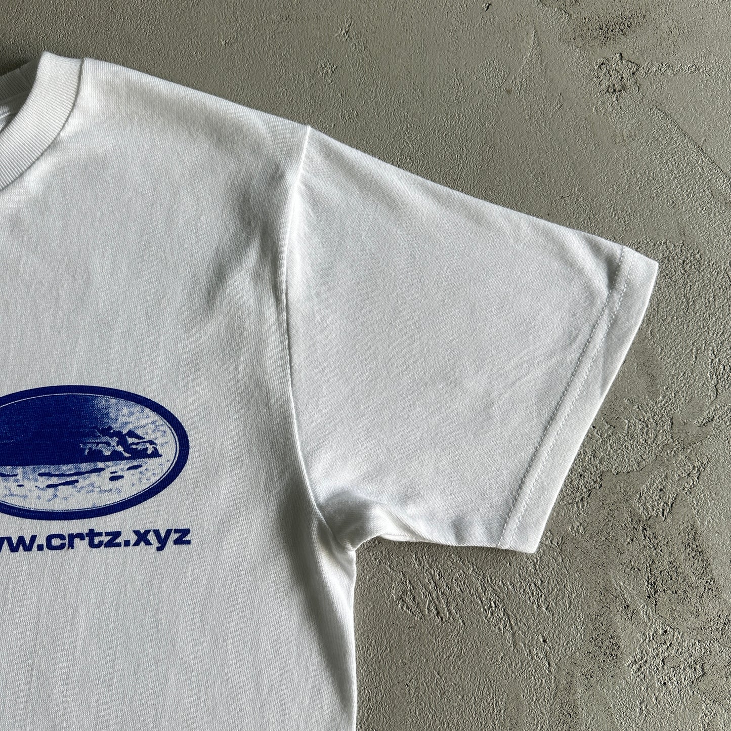 Corteiz Rally Vinylz Tee White