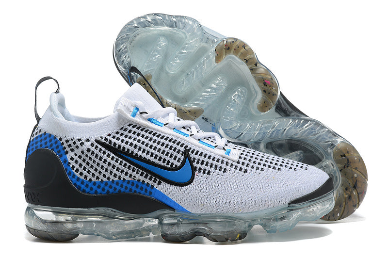 Nike Air VaporMax 2021 Flyknit White Black Photo Blue