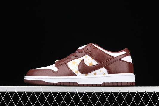 Nike SB Dunk Low Supreme Stars Barkroot Brown