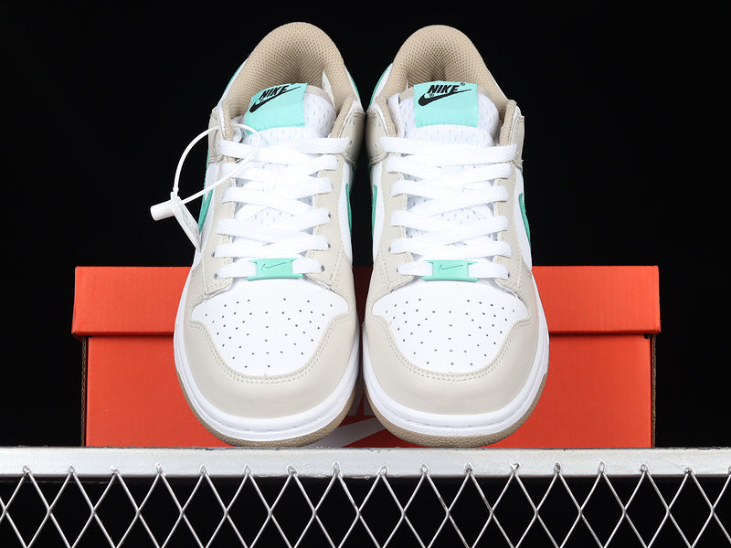 Nike Dunk Low Split Seam White Tan Mint