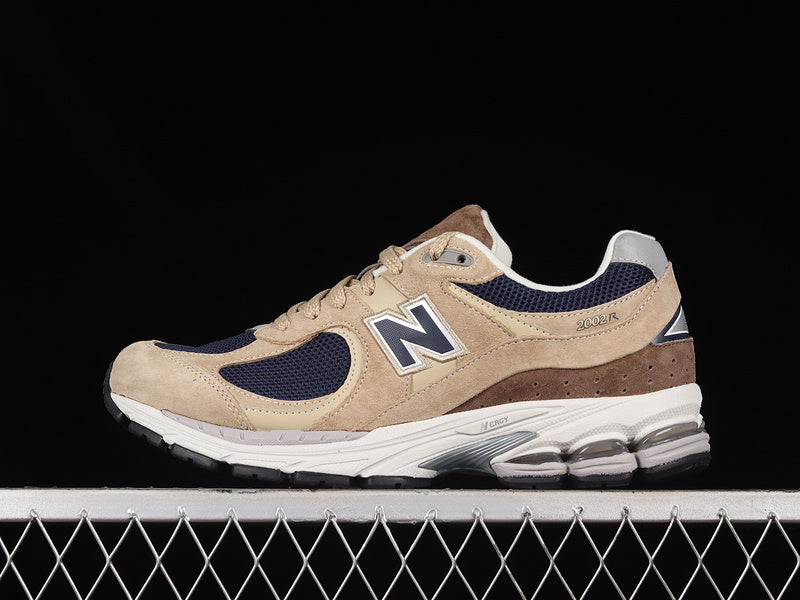 New Balance 2002R Beige Navy Blue