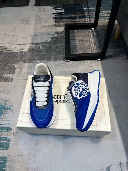 Alexander McQueen Sprint Runner Sea Blue