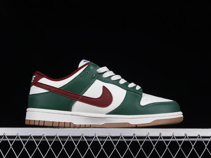 Nike Dunk Low Gorge Green Team Red