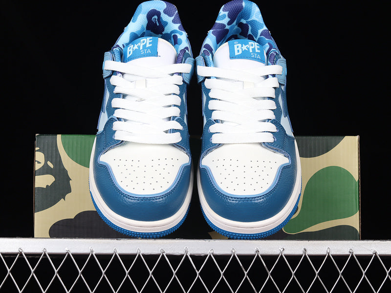 A Bathing Ape Bape SK8 Sta ABC Camo Blue