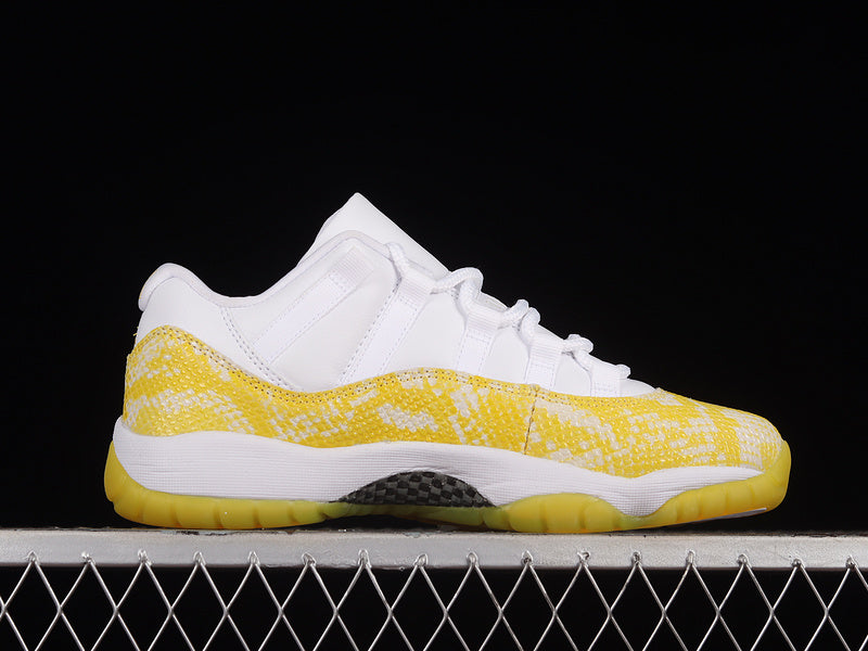 Jordan 11 Retro Low Yellow Snakeskin