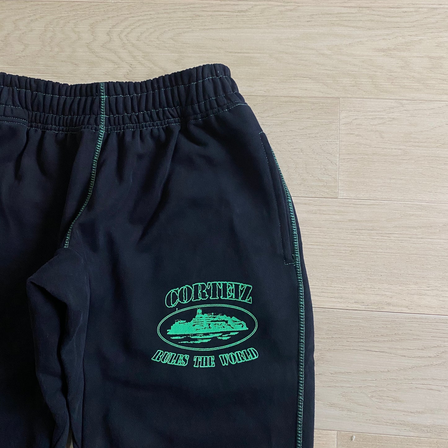 Corteiz Superior Bottoms Black Green