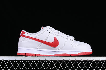 Nike Dunk Low Vast Grey Varsity Red