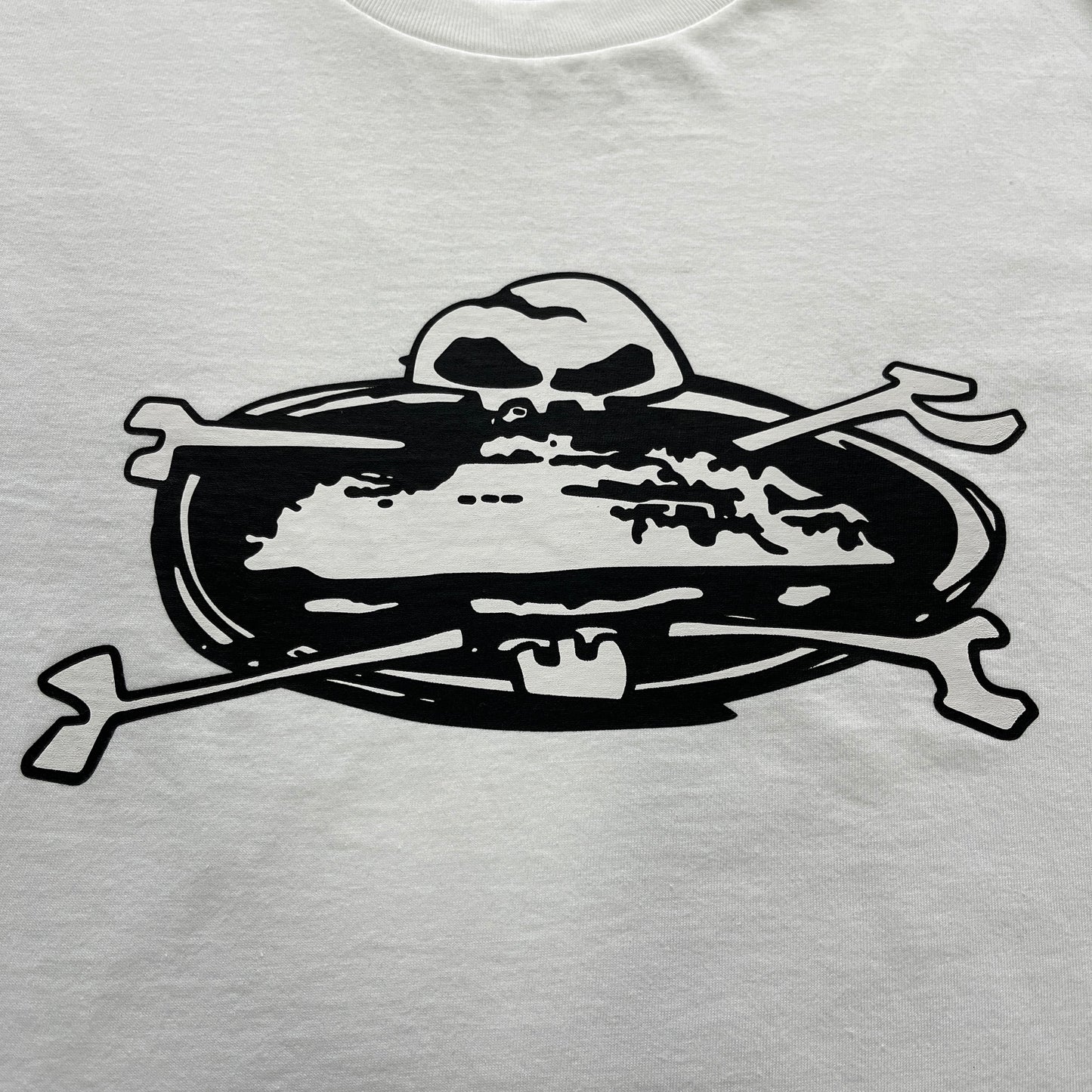 Corteiz Skull Island Tee White