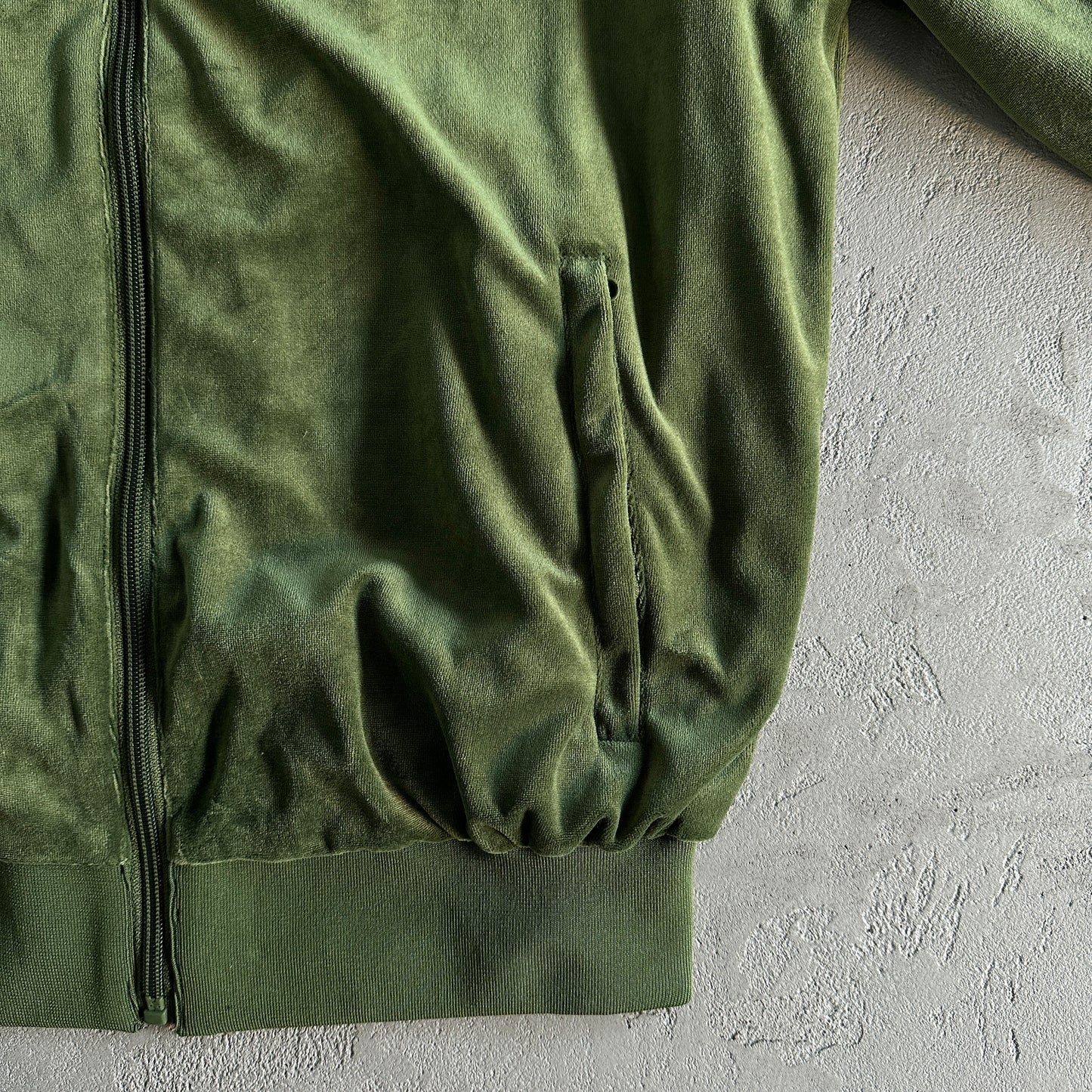 Corteiz VVS Velour Jacket Green