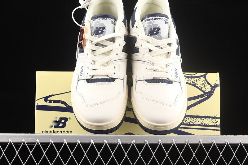 New Balance 550 Aime Leon Dore White Navy