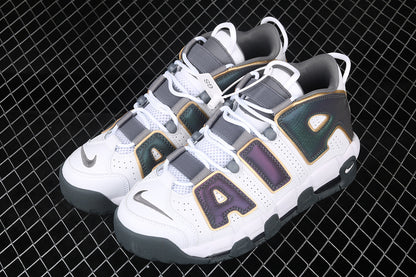 Nike Air More Uptempo White Anthracite Snakeskin