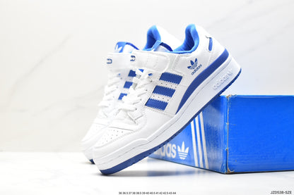 Adidas Forum Low White Royal Blue