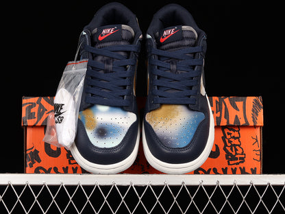 Nike Dunk Low Graffiti Navy