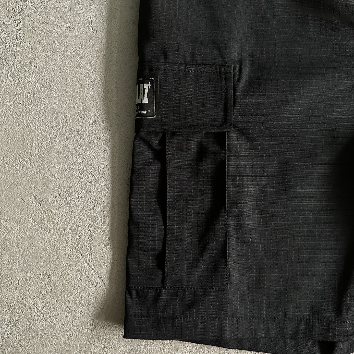 Corteiz Alcatraz Cargo Shorts Triple Black