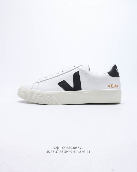 Veja Campo Low Chromefree White Black