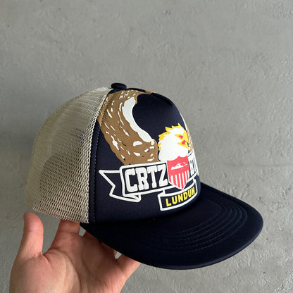 Corteiz Dipset Trucker Hat Black