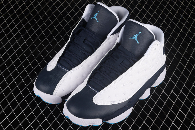 Jordan 13 Retro White Obsidian Powder Blue