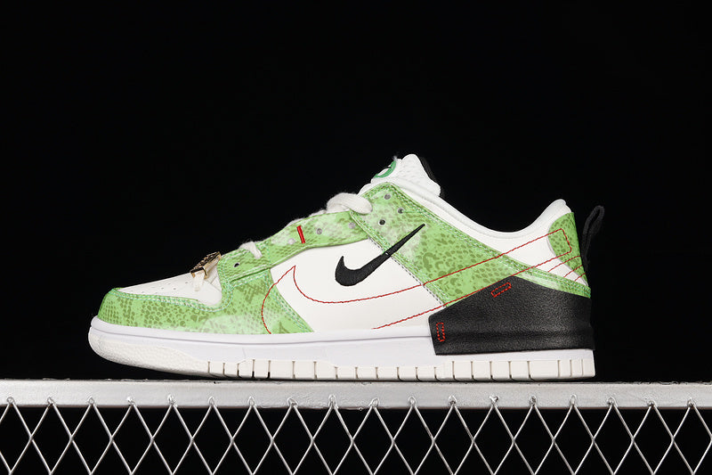 Nike Dunk Low Disrupt 2 Just Do It Snakeskin Green