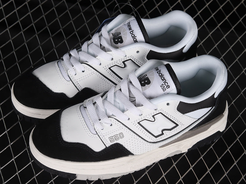 New Balance 550 White Black Rain Cloud