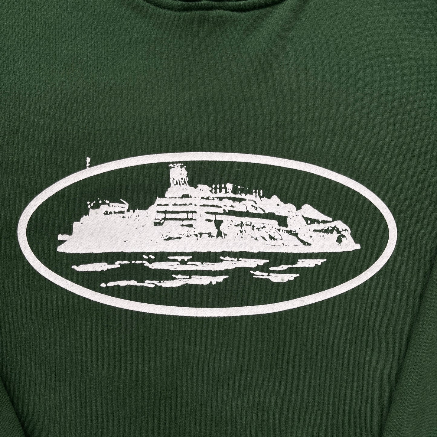 Corteiz Alcatraz Hoodie Green