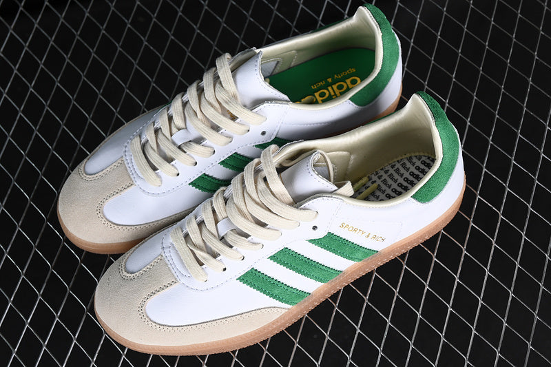 Adidas Samba Sporty & Rich White Green