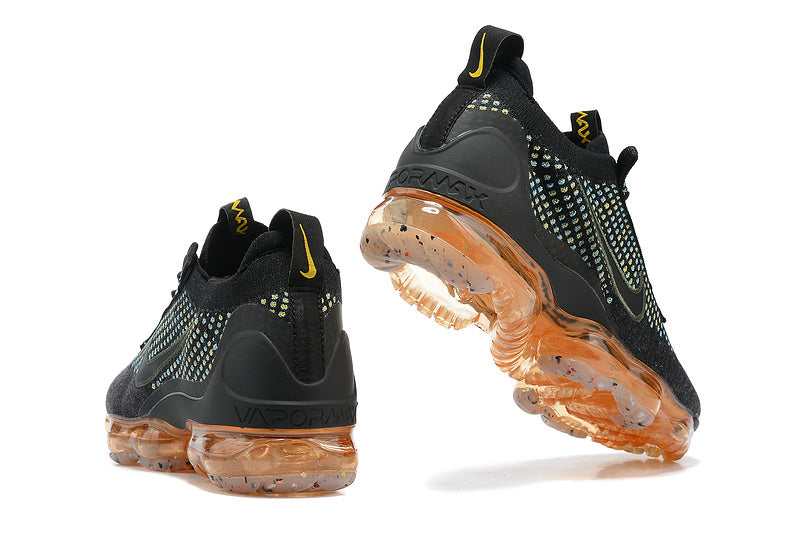 Nike Air VaporMax 2021 Flyknit Black Multi-Color Pollen