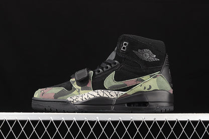 Jordan Legacy 312 Black Camo Green