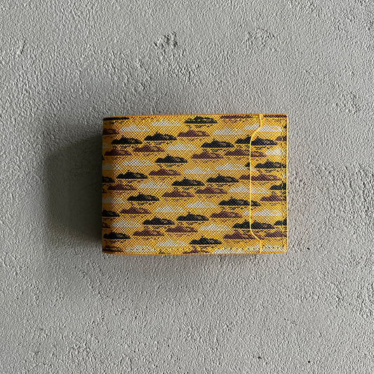 Corteiz VVS Leather Card Holder Yellow