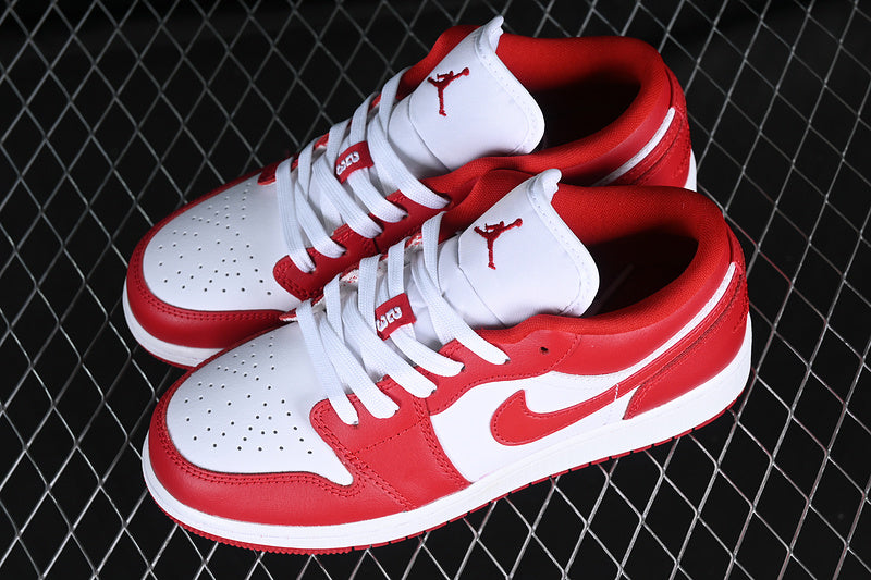 Jordan 1 Retro Low Gym Red White