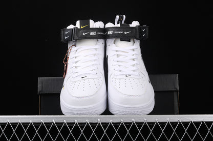 Nike Air Force 1 Mid Utility White Black