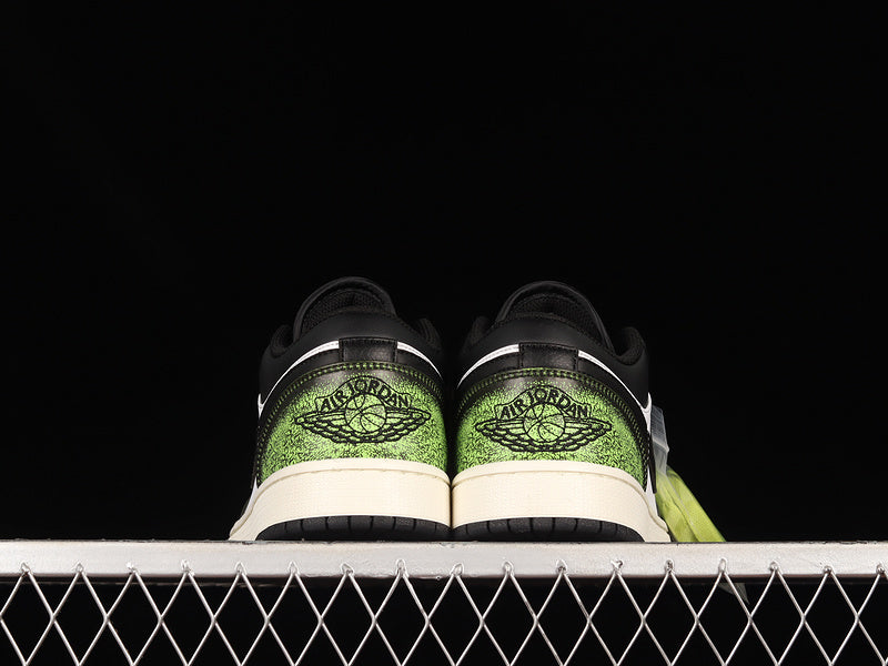 Jordan 1 Retro Low Wear Away Green