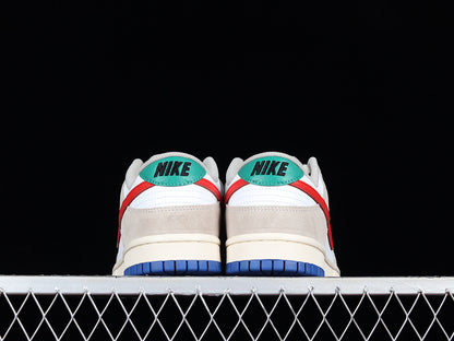 Nike Dunk Low Light Iron Ore Red Blue