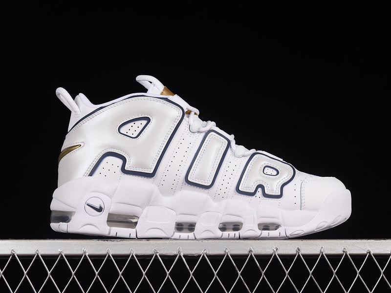 Nike Air More Uptempo White Midnight Navy