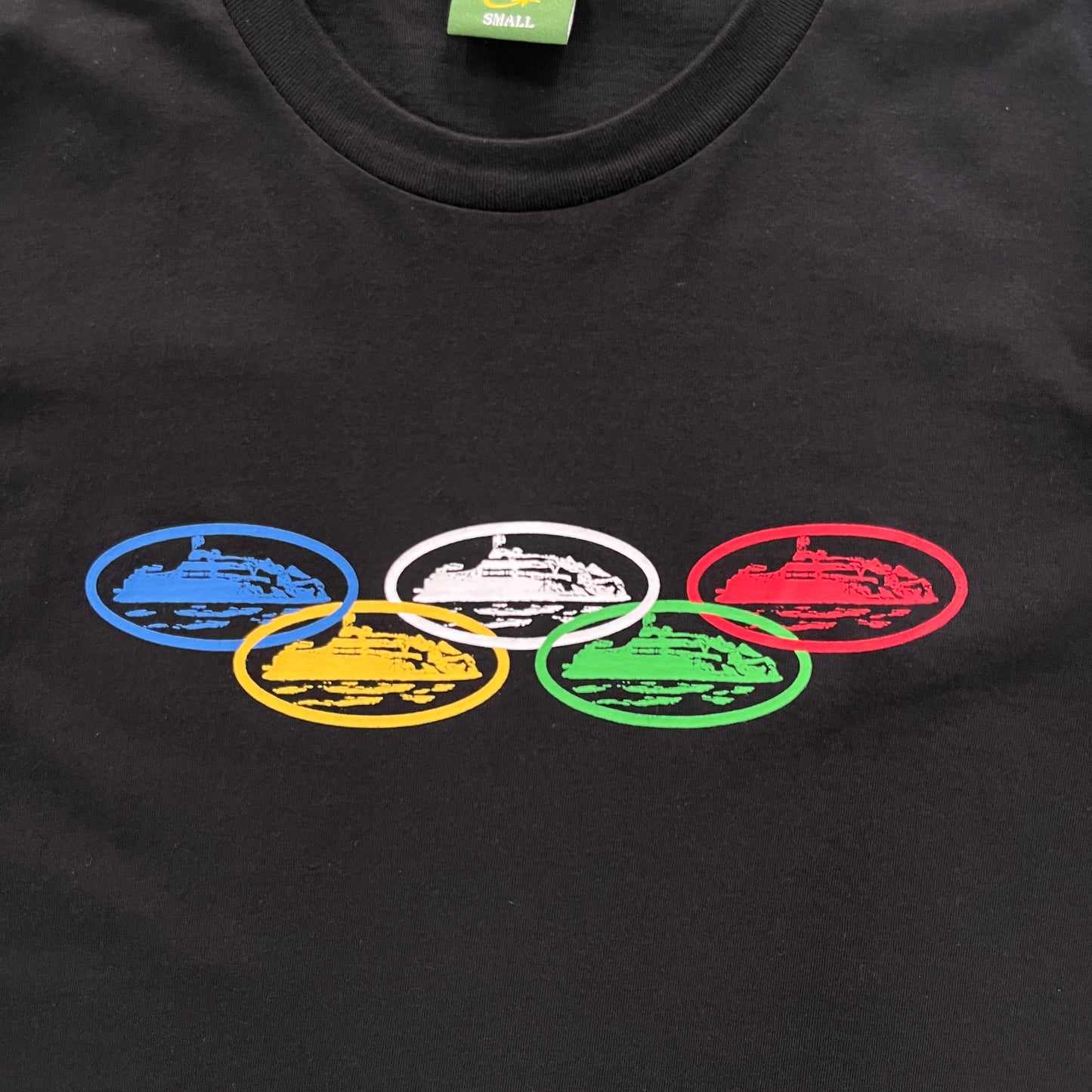 Corteiz Alcatraz Olympic Tee Black