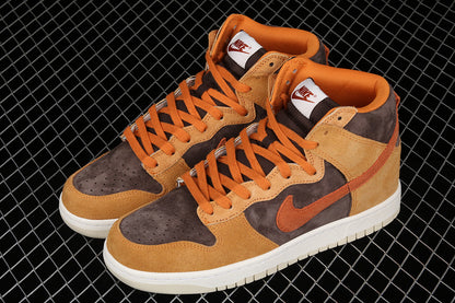 Nike Dunk High PRM Dark Russet