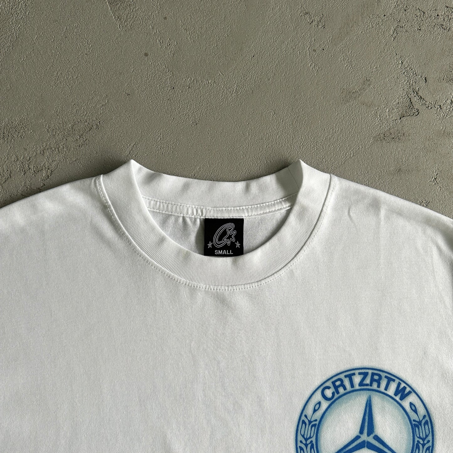 Corteiz Benz Tee White