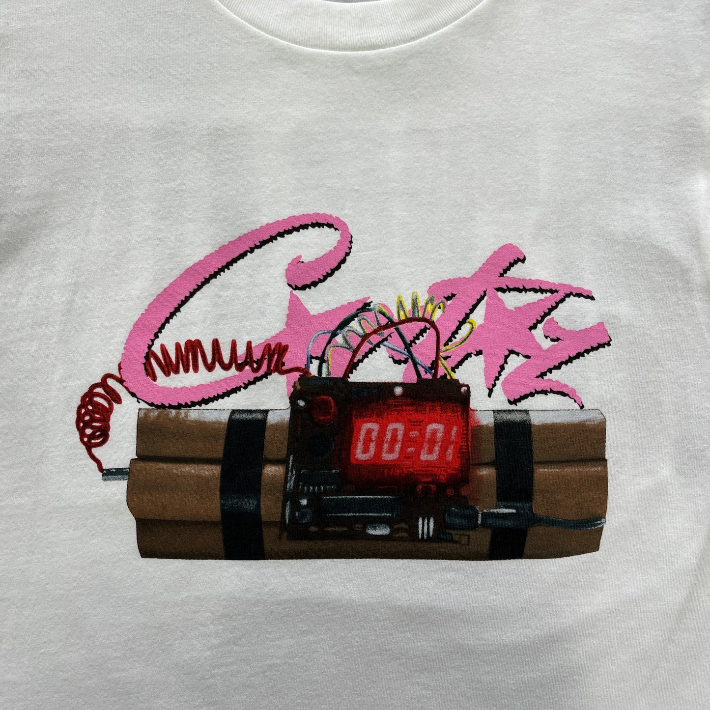 Corteiz No Time 4 Luv Tee White