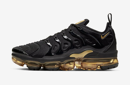 Nike Air VaporMax Plus Black Metallic Gold