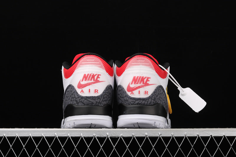 Jordan 3 Retro Fire Red Denim