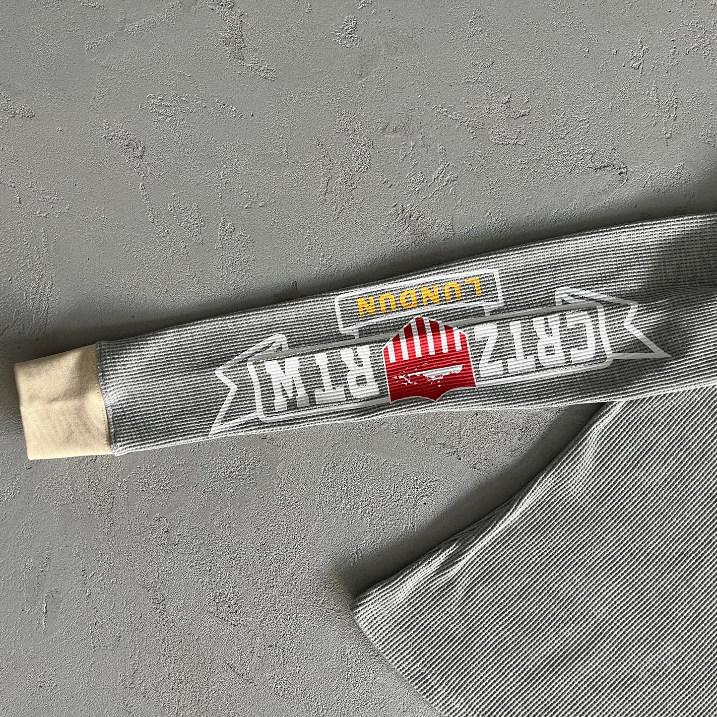 Corteiz Dipset Waffle Longsleeve Grey