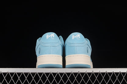 A Bathing Ape Bape Sta Blue Suede