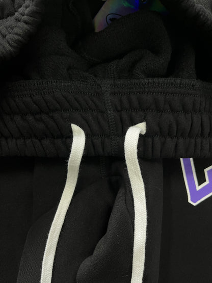 Corteiz Dropout Sweatpants Black Purple