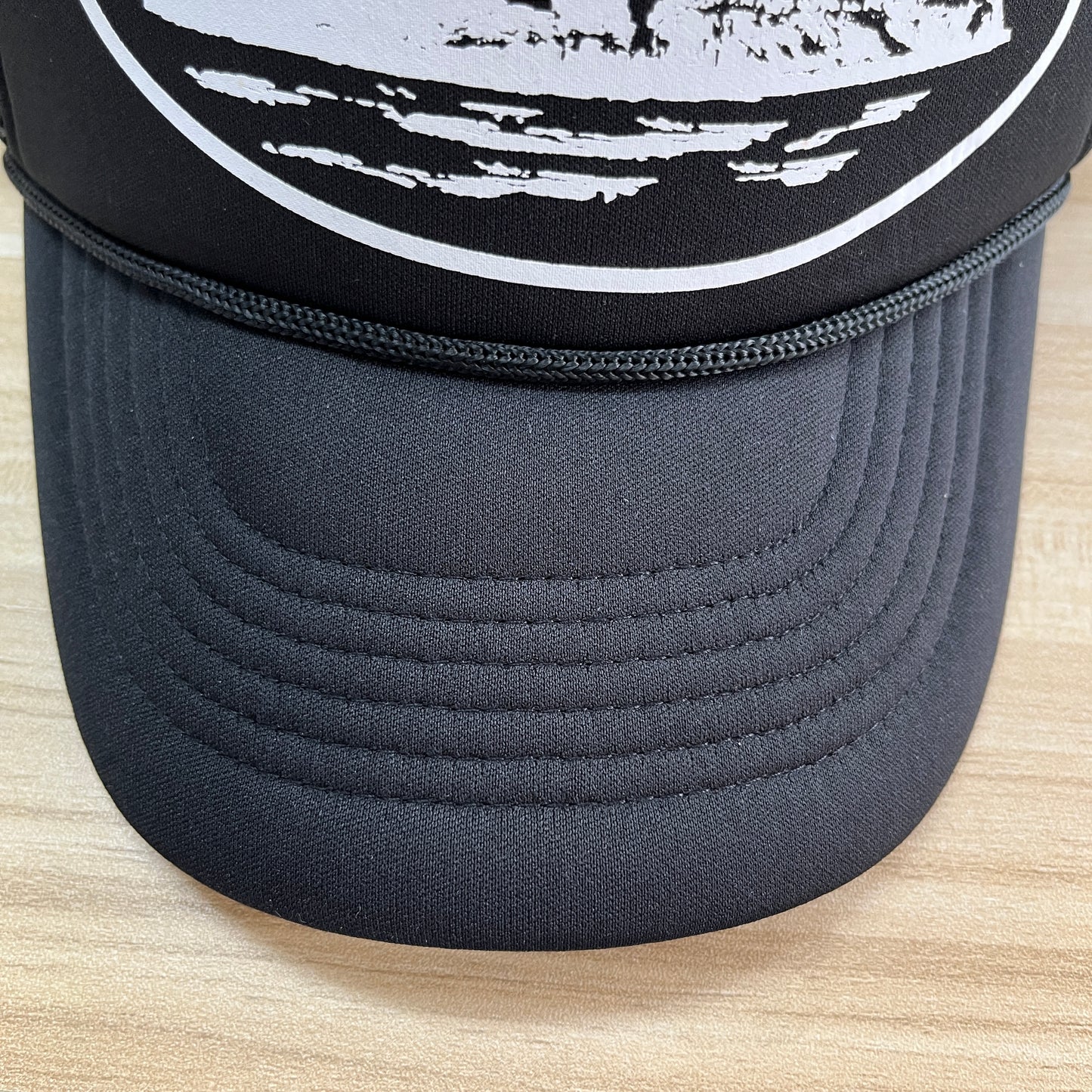 Corteiz Alcatraz Trucker Hat Black