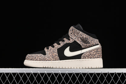 Jordan 1 Mid Leopard