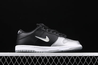 Nike SB Dunk Low Supreme Jewel Swoosh Silver