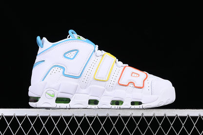 Nike Air More Uptempo White Multi-Color