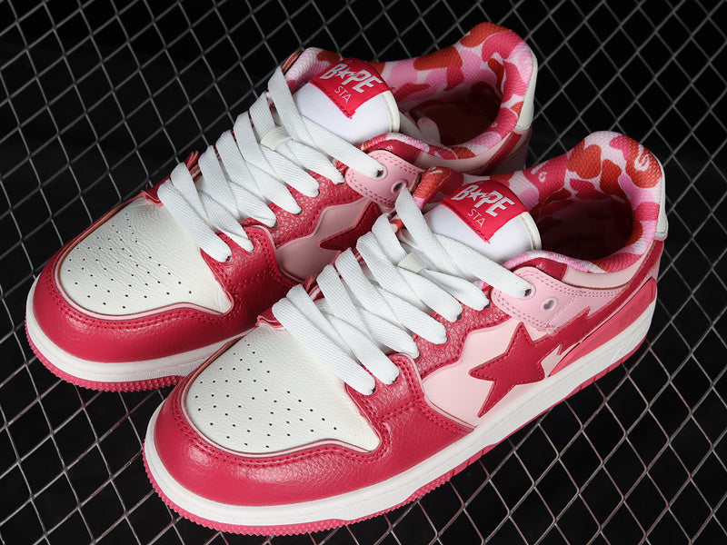 A Bathing Ape Bape SK8 Sta ABC Camo Pink