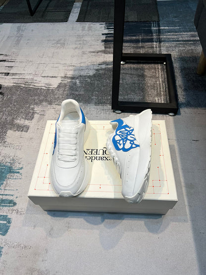 Alexander McQueen Sprint Runner White Blue