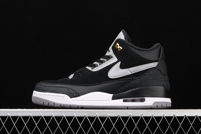 Jordan 3 Retro Tinker Black Cement Gold