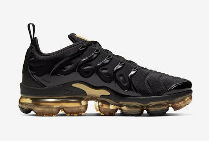 Nike Air VaporMax Plus Black Metallic Gold